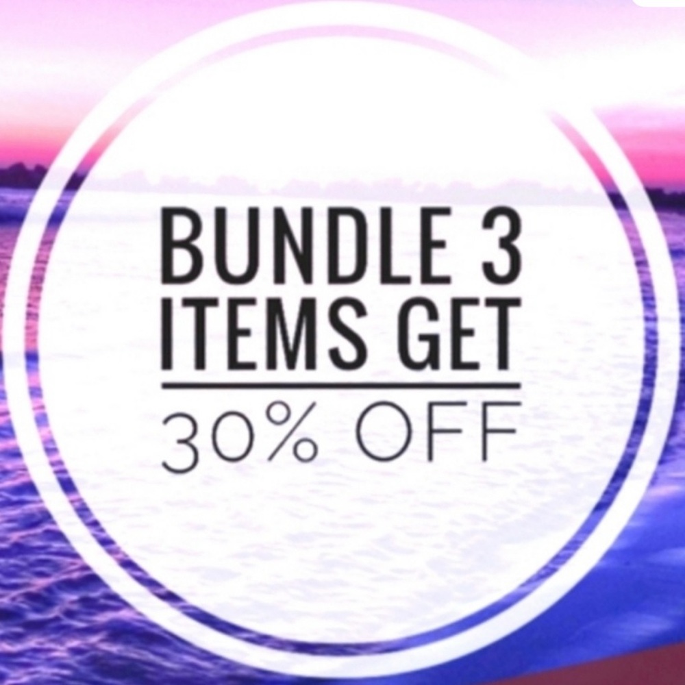 30% off bundles (3 or more)!